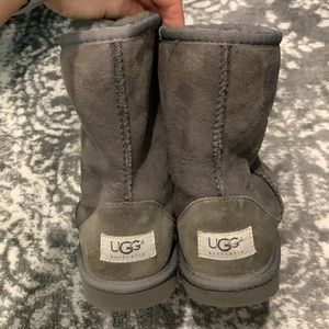 UGGS, size 5 but fit my size 8 foot